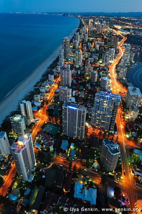 gold coast sunset. More images: Gold Coast Stock