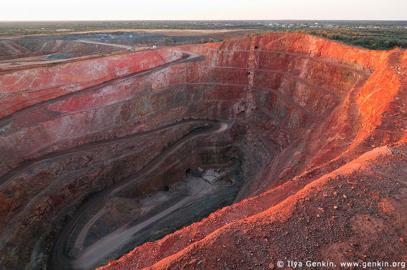 australia stock photography | The New Cobar Gold Mine is Located off the Kidman Way in Cobar, Cobar, NSW, Australia, Image ID AU-COBAR-0009