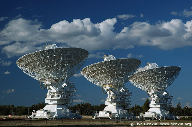 australia stock photography | Radio Antenna Dishes, Australian Telescope Compact Array, Narrabri, NSW, Australia, Image ID AUNR0003