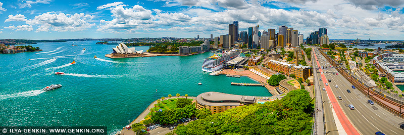 australia stock photography | Panoramic View of the Sydney City, Sydney, NSW, Australia, Image ID AU-SYDNEY-0009