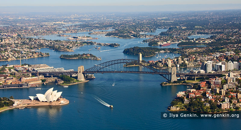 australia stock photography | Aerial View of Sydney City , Sydney, NSW, Australia, Image ID AU-SYDNEY-0011