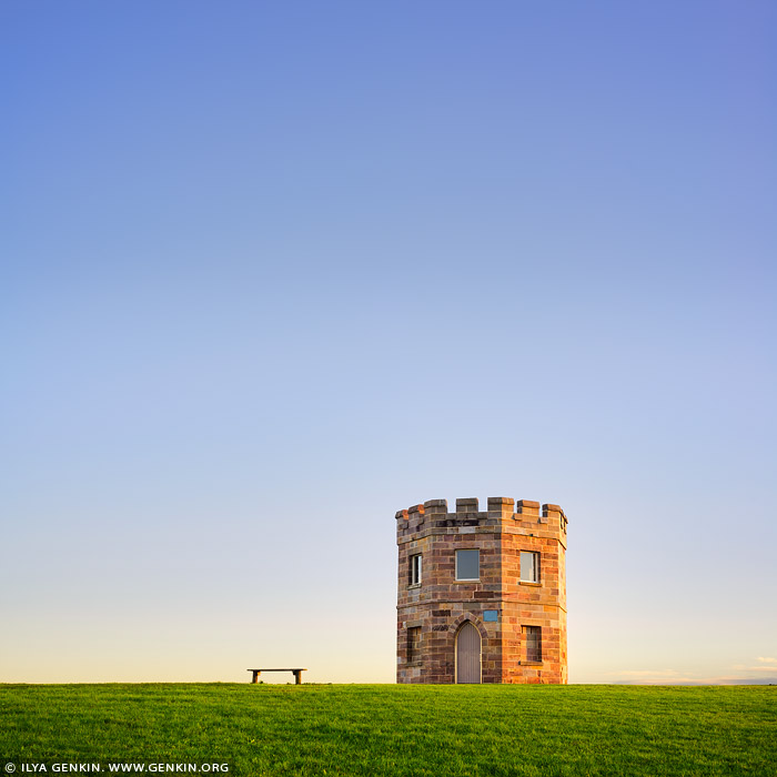 australia stock photography | Customs Tower and the Bench, La Perouse, Botany Bay, Sydney, NSW, Australia, Image ID AU-SYDNEY-LA-PEROUSE-0003