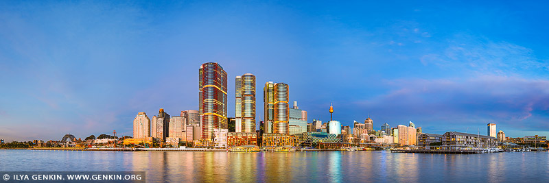 australia stock photography | Barangaroo at Twilight, Sydney, New South Wales, Australia, Image ID AU-SYDNEY-BARANGAROO-0004