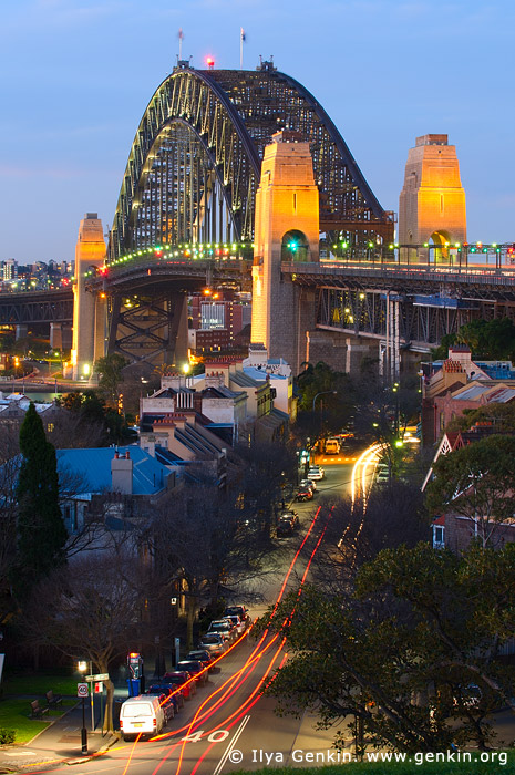 australia stock photography | Sydney Harbour Bridge from Observatory Hill, Sydney, New South Wales (NSW), Australia, Image ID AU-SYDNEY-HARBOUR-BRIDGE-0002