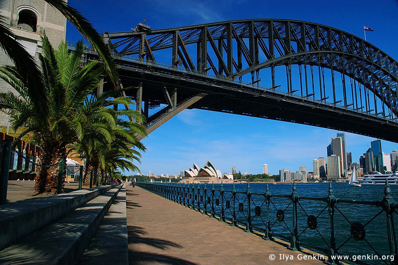 australia stock photography | Harbour Bridge from Luna Park, Sydney, New South Wales, Australia, Image ID AUHB0004
