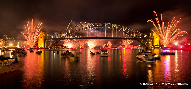 australia stock photography | Fireworks and Lightshow Spectacular at The Royal Australian Navy IFR, View from McMahons Point, Sydney, New South Wales, Australia, Image ID NAVY-IFR-FIREWORKS-0003