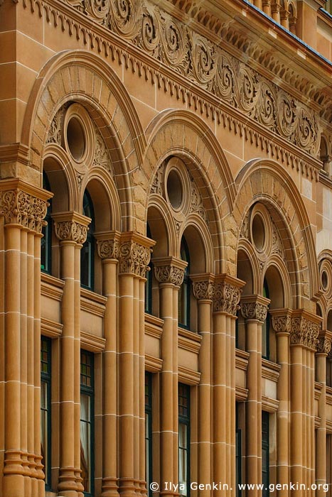 australia stock photography | Queen Victoria Building (QVB) Architecture Details, Sydney, New South Wales (NSW), Australia, Image ID AU-SYDNEY-QVB-0022