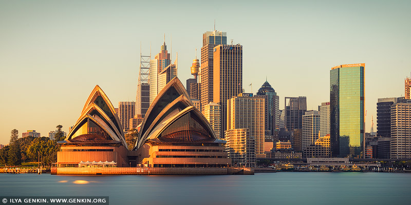 australia stock photography | Opera House and Sydney City at Sunrise, Kirribilli, Sydney, New South Wales (NSW), Australia, Image ID AU-SYDNEY-OPERA-HOUSE-0040