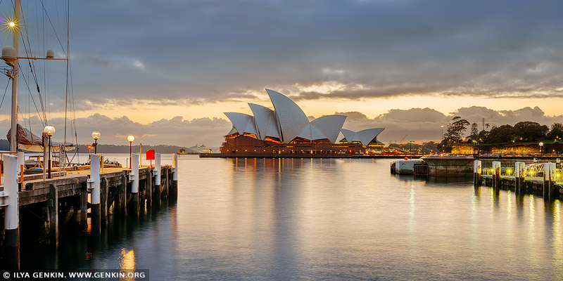 australia stock photography | Sydney Opera House at Sunrise, Sydney, NSW, Australia, Image ID AU-SYDNEY-OPERA-HOUSE-0046
