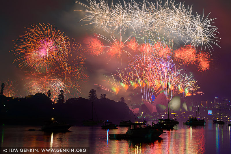 australia stock photography | Sydney's New Year Eve Fireworks 2015 over Harbour Bridge, Sydney, New South Wales (NSW), Australia, Image ID SYDNEY-NYE-FIREWORKS-2015-0005