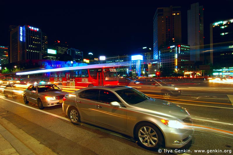 korea stock photography | Seoul at Night, South Korea, Seoul, South Korea, Image ID KR-SEOUL-0010