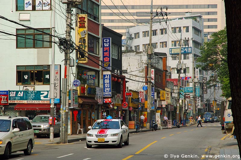 korea stock photography | Street in Seoul, South Korea, Seoul, South Korea, Image ID KR-SEOUL-0015