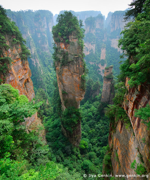 landscapes stock photography | Avatar Hallelujah Mountain, Tianzi Mountain Nature Reserve, Zhangjiajie National Park, Hunan, China, Image ID CHINA-WULINGYUAN-ZHANGJIAJIE-0003