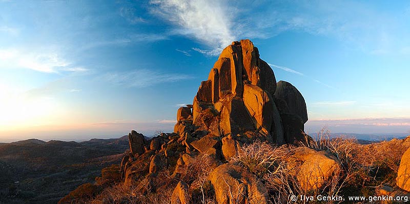 landscapes stock photography | The Cathedral at Sunset, Mount Buffalo National Park, Australian Alps, Victoria, Australia, Image ID MOUNT-BUFFALO-VIC-0002