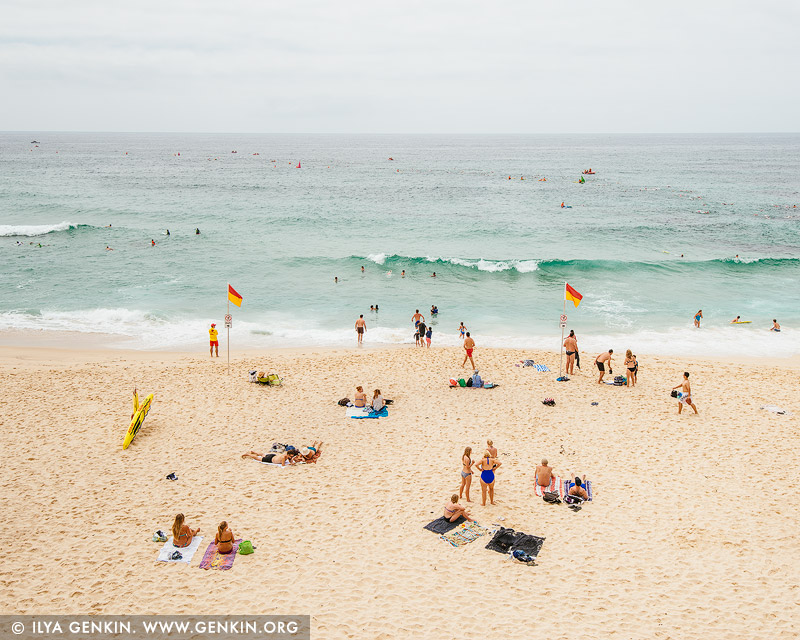 landscapes stock photography | Summer Day, Bronte Beach, Sydney, NSW, Australia, Image ID AU-BRONTE-BEACH-0004