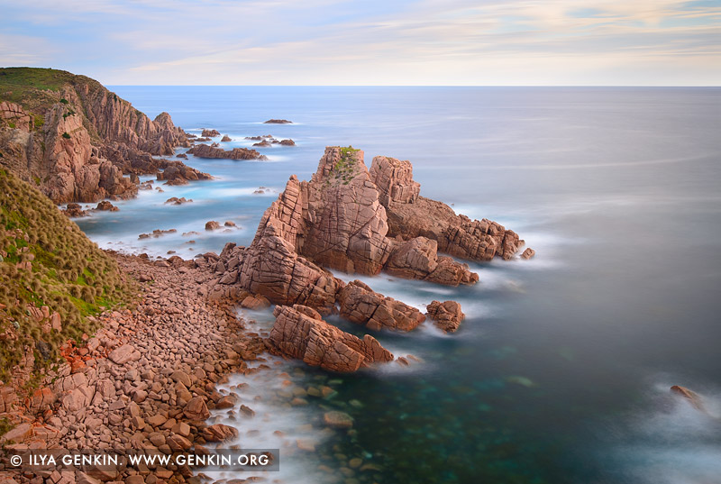 landscapes stock photography | Sunset at Cape Woolamai, Phillip Island, Victoria (VIC), Australia, Image ID AU-CAPE-WOOLAMAI-0002