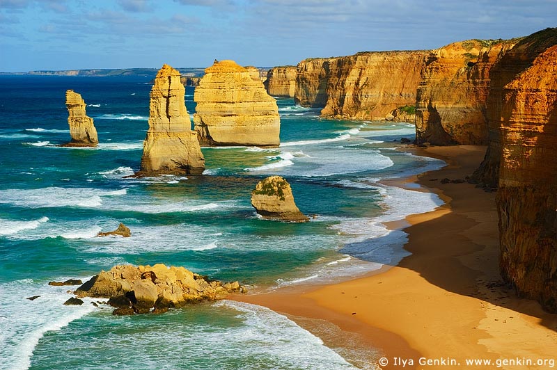 landscapes stock photography | Twelve Apostles, Great Ocean Road, Port Campbell National Park, Victoria, Australia, Image ID APOST-0001