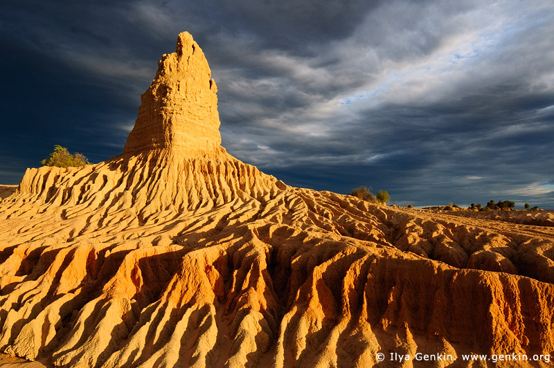 landscapes stock photography | The Walls of China (Lunette) at Sunset, Mungo National Park, NSW, Australia, Image ID AU-MUNGO-0008