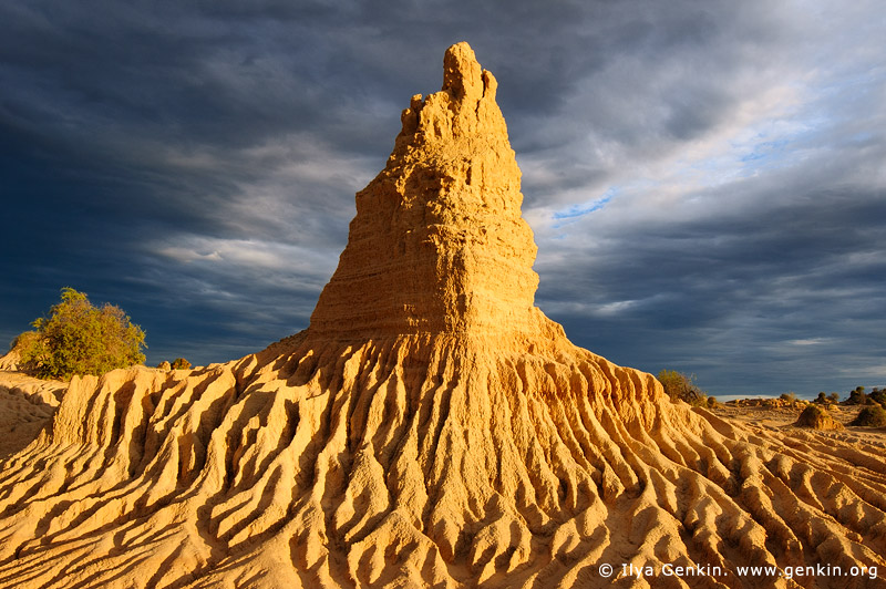 landscapes stock photography | Clearing Storm at Sunset at The Walls of China, Mungo National Park, NSW, Australia, Image ID AU-MUNGO-0021