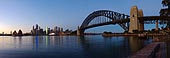  stock photography | Sydney CBD and Queen Elizabeth 2 at Sunrise, View from Kirribilli, Sydney, NSW, Image ID AUPA0004. 