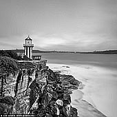 portfolio stock photography | Hornby Lighthouse, South Head, Watson Bay, Sydney, New South Wales (NSW), Australia. Hornby Lighthouse stands tall at South Head, near Watsons Bay in Sydney Harbour National Park. The iconic red and white striped tower is surrounded by magnificent views: Sydney Harbour to the west, Middle Head and North Head to the north, and the expansive Pacific Ocean to the east. The lighthouse was built in 1858 following the wrecking of the Dunbar at the foot of South Head. Designed by colonial architect Alexander Dawson, Hornby Lighthouse was the third lighthouse to be built in NSW. Hornby Lighthouse is accessible via the South Head heritage trail â€“ an easy walk that leaves from Camp Cove at Watsons Bay, taking you past historic gun emplacements before reaching Hornby Lighthouse.