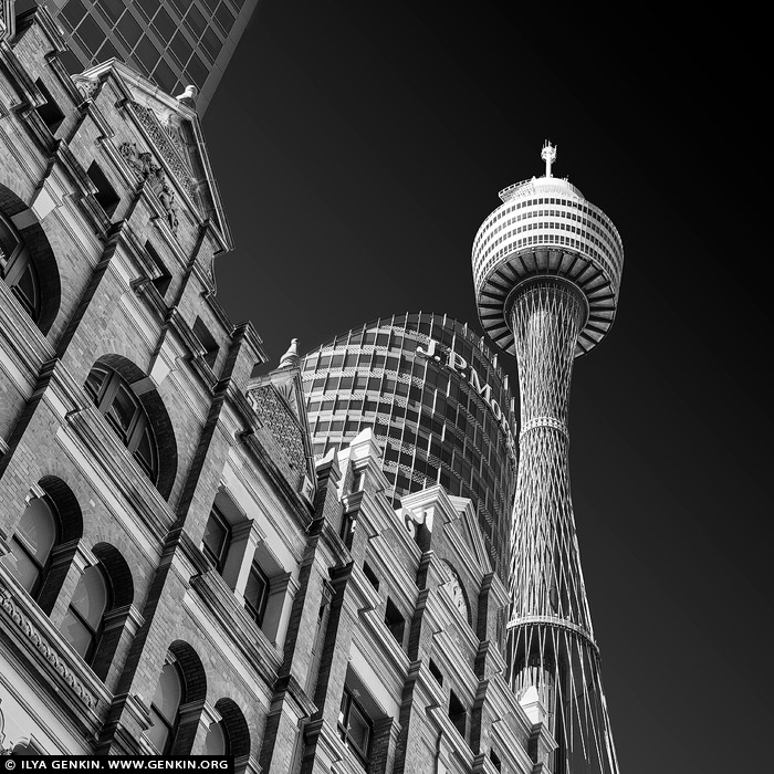 portfolio stock photography | Sydney Tower, Sydney, NSW, Australia, Image ID SYDNEY-IN-SQUARE-0024