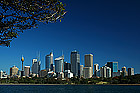 Sydney City Against Blue Sky