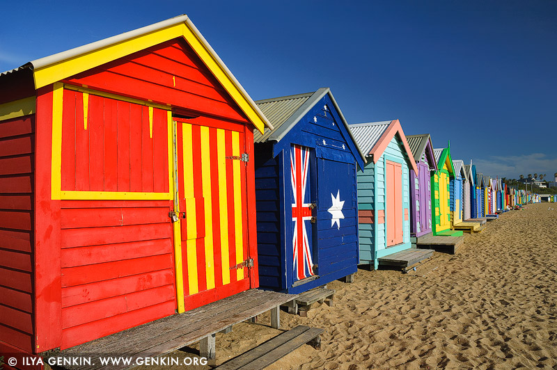 Brighton Beach Boxes, Brighton Beach, Melbourne, Victoria, Australia