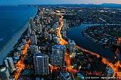 australia stock photography | Surfer's Paradise after Sunset, Q1, Surfer's Paradise, Gold Coast, Queensland (QLD), Australia, Image ID AU-GOLD-COAST-SURFERS-PARADISE-0007. 