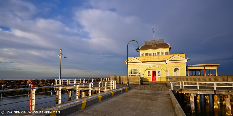 St Kilda Pavilion at Sunrise, Melbourne, Victoria, Australia