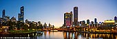 australia stock photography | Melbourne, Southbank and Yarra River at Sunrise, Spencer Street Bridge, Melbourne, VIC, Australia, Image ID AU-MELBOURNE-0017. The best views of Melbourne can be enjoyed right on the Yarra River. Stroll the banks and cross all of the bridges there. If you'd rather relax, there are loads of bars and cafes situated on the river where you can sit and enjoy the view; alternatively, you can adopt my frugal approach and sit on the docks with a homemade snack. From the opposite side of the river to the city, you are able to get excellent photos of the cityscape. Take photos around Southbank and Spencer Street Bridge. Take advantage of all of the bridges crossing the Yarra to get some unique perspectives.