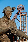 australia stock photography | Statue of a Miner in the Miners Heritage Park, Cobar, NSW, Australia, Image ID AU-COBAR-0007. 