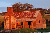australia stock photography | Abandoned Farmhouse, Binalong, NSW, Australia, Image ID AUNS0005. 