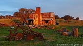 australia stock photography | Abandoned Farmhouse, Binalong, NSW, Australia, Image ID AUNS0006. 