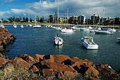 australia stock photography | Wollongong City, A View From a Breakwater at Wollongong Harbour, Wollongong, NSW, Image ID AUWL0002. 