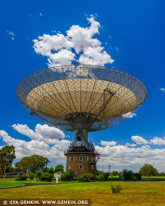 australia stock photography | 'The Dish' - Radio Telescope, Parkes, NSW, Australia, Image ID AU-PARKES-0007