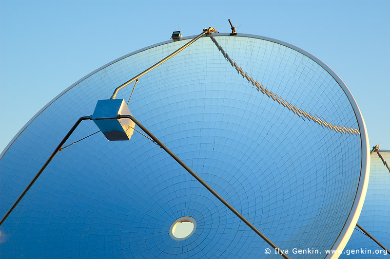australia stock photography | Dish with Mirrors at Solar Power Station, White Cliffs, NSW, Australia, Image ID WHITE-CLIFFS-SOLAR-POWER-STATION-0006