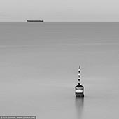 australia stock photography | The Pylon. Study #1, Cottesloe Beach, Perth, WA, Australia, Image ID AU-PERTH-0006. The iconic Cottesloe Pylon (also known as Cottesloe Buoy) was built in 1935. Originally there was three pylons, but after a powerful storm only one survived. Cottesloe Beach Pylon is valued by the local community as a reminder of past infrastructure, including the jetty and the original bathing pavilion, located at Cottesloe Beach and for its contribution to the beach as a distinctive landmark and for its use as a diving platform. As a well-known icon for visitors to Cottesloe Beach, who travel from across the state and Australia, Cottesloe Beach Pylon contributes to the community's sense of place.