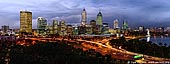 australia stock photography | Perth CBD, View from Kings Park, Perth, WA, Australia, Image ID AUPE0012. 