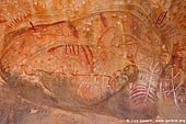 australia stock photography | Aboriginal Paintings at Arkaroo Rock, Wilpena Pound, Flinders Ranges, South Australia (SA), Australia, Image ID AU-ARKAROO-ROCK-0002. 