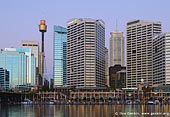 australia stock photography | Darling Harbour at Dusk, Sydney, New South Wales, Australia, Image ID AU-SYDNEY-DARLING-HARBOUR-0013. Stock image of the Sydney CBD (downtown) and Cockle Bay Wharf at Darling Harbour, Sydney, NSW, Australia after sunset.