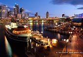 australia stock photography | 'South Steyne' Floating Restaurant and Function Centre, Darling Harbour, Sydney, NSW, Australia, Image ID AU-SYDNEY-DARLING-HARBOUR-0025. Berthed in the heart of Darling Harbour, Sydney, Australia with its sparkling waters and minutes from the Convention Centre, 'South Steyne' floating restaurant and function centre offers a fabulous waterfront venue with four banquet rooms, plus the ships restaurant.