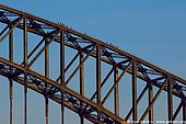 australia stock photography | Bridge Climbers on The Harbour Bridge, Sydney, New South Wales, Australia, Image ID AUHB0007. 