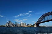 australia stock photography | Sydney City Skyline and Harbour Bridge, Sydney, New South Wales, Australia, Image ID AUHB0017. 