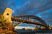 australia stock photography | Harbour Bridge at Sunset from Luna Park, Sydney, New South Wales, Australia, Image ID AUHB0030. 