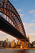 australia stock photography | Sydney Harbour Bridge at Sunrise, Sydney, New South Wales (NSW), Australia, Image ID AU-SYDNEY-HARBOUR-BRIDGE-0016. Stock photography of one of the famous Sydney's icons, Harbour Bridge at Sunrise in Sydney, NSW, Australia.