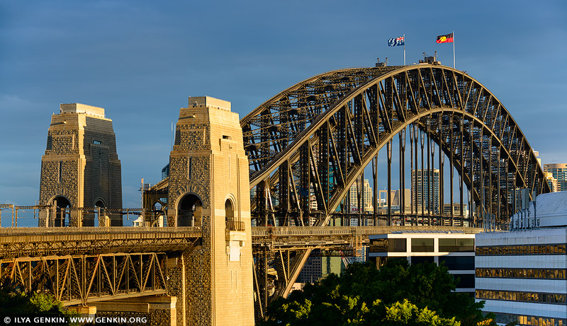 australia stock photography | Sydney Harbour Bridge from Milson's Point, Sydney, New South Wales (NSW), Australia, Image ID AU-SYDNEY-HARBOUR-BRIDGE-0043