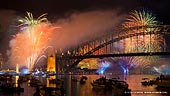 australia stock photography | Fireworks at The Royal Australian Navy International Fleet Review, View from McMahons Point, Sydney, New South Wales, Australia, Image ID NAVY-IFR-FIREWORKS-0002. 