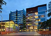 australia stock photography | Parramatta Justice Precinct, Parramatta, Sydney, NSW, Australia, Image ID AU-SYDNEY-PARRAMATTA-0006. The western part of the Parramatta CBD in Sydney, NSW, Australia is known as the Parramatta Justice Precinct and houses the corporate headquarters of the (NSW) Department of Attorney General and Justice. Other legal offices include the Children's Court of New South Wales and the Sydney West Trial Courts, Legal Aid Commission of New South Wales, Office of Trustee and Guardian (formerly the Office of the Protective Commissioner), NSW Registry of Births, Deaths and Marriages, Office of the Director of Public Prosecutions, as well as a branch of the Family Court. Nearby on Marsden Street is the Parramatta Court House and the Drug Court of New South Wales.