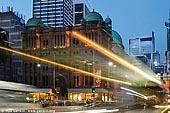 australia stock photography | Queen Victoria Building (QVB) at Dusk, Sydney, New South Wales (NSW), Australia, Image ID AU-SYDNEY-QVB-0003. 